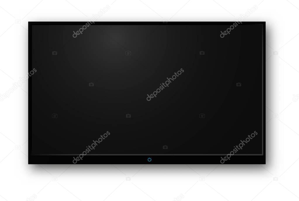 TV modern blank screen 