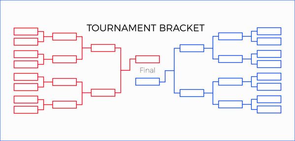 Tournament Bracket   vector