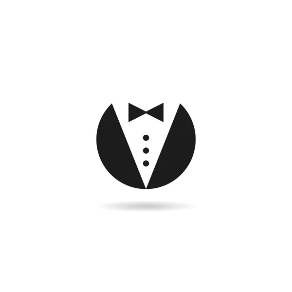 Butler Gentleman Ikone — Stockvektor