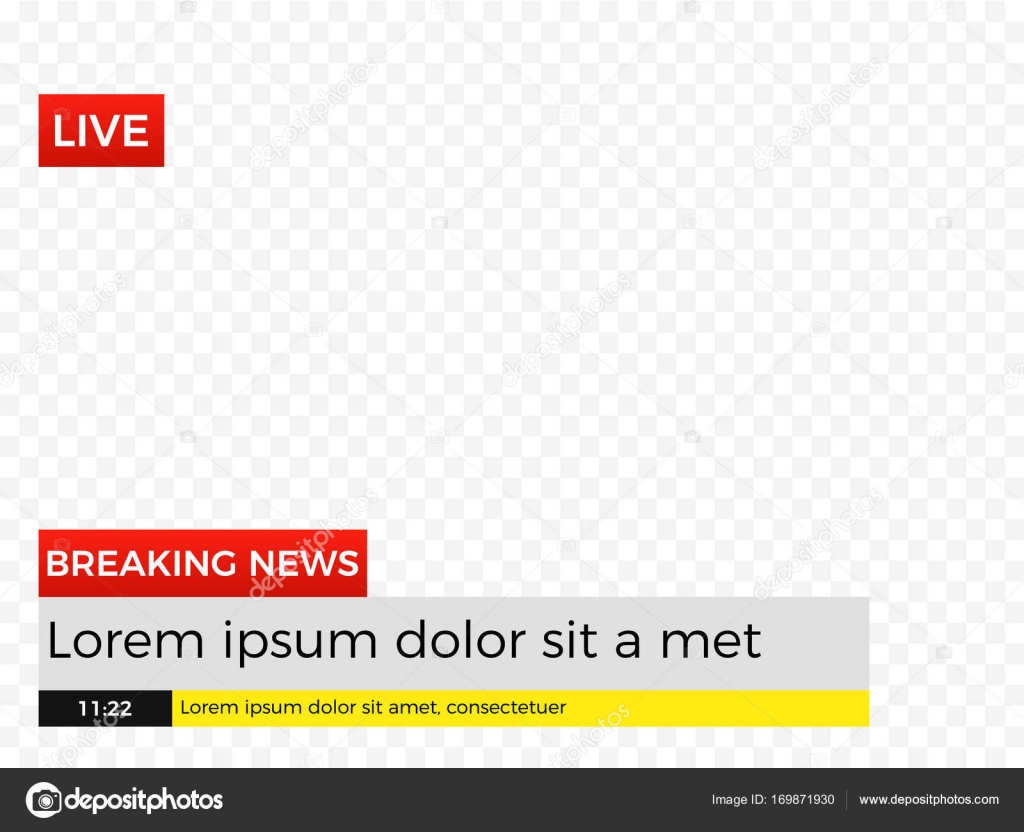 Breaking News Meme Hintergrund - Vektorgrafik: lizenzfreie ...