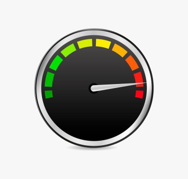 hızı test metre vektör