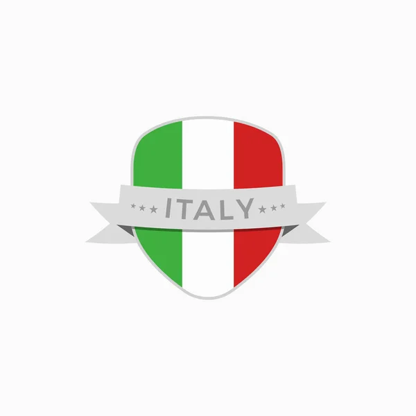 Hecho en italia logo — Archivo Imágenes Vectoriales