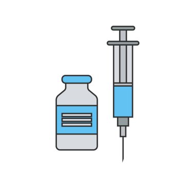 evde beslenen hayvan aşı simgesi