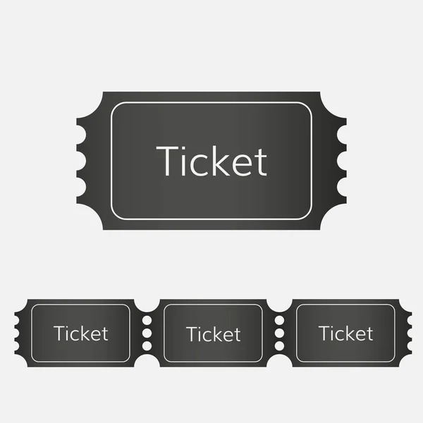Icône de ticket de tombola — Image vectorielle