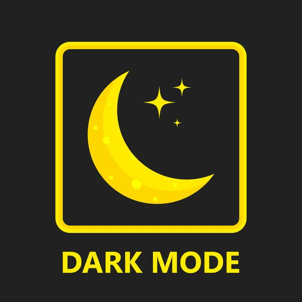 Dark Mode Night Mode Blue Light Filter Slide Button Illustration — Stock Vector