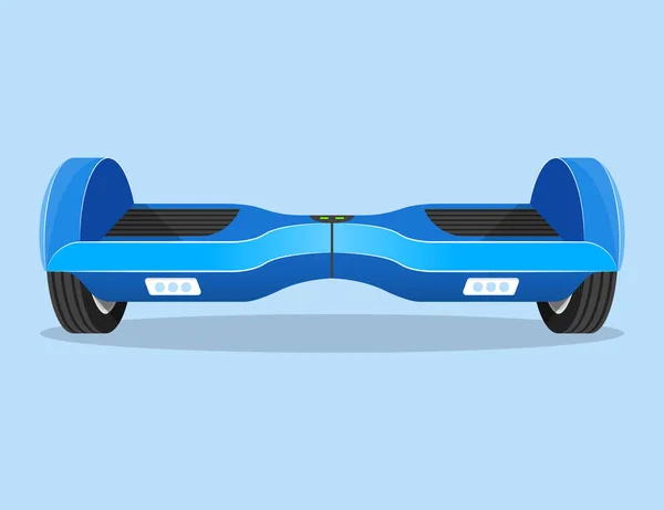 Hover Board Scooter Autonome Électrique Deux Roues Hoverboard Transporteur Personnel — Image vectorielle