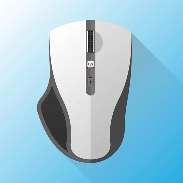 Computador Mouse Ferramenta Ilustração Ícone Vector — Vetor de Stock