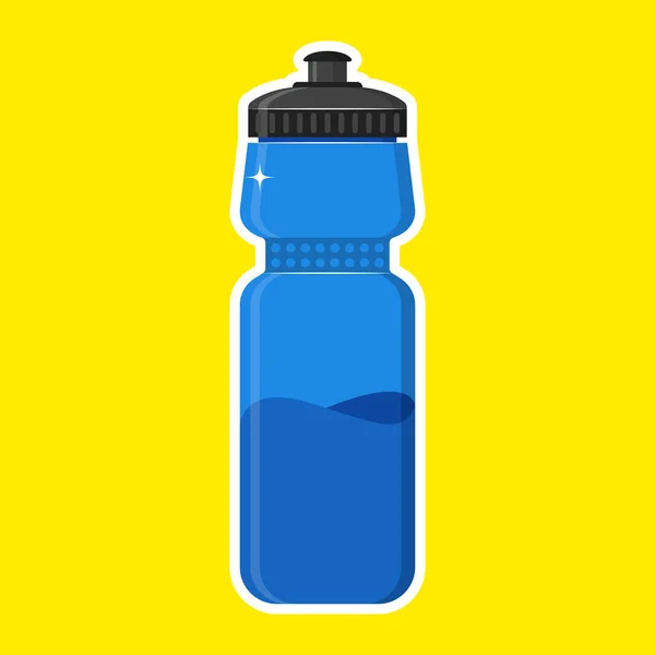 Wassersport Flasche Illustration Icon Vector — Stockvektor