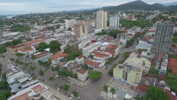 Stad van Corumba, Mato Grosso do Sul, Pantanal — Stockvideo