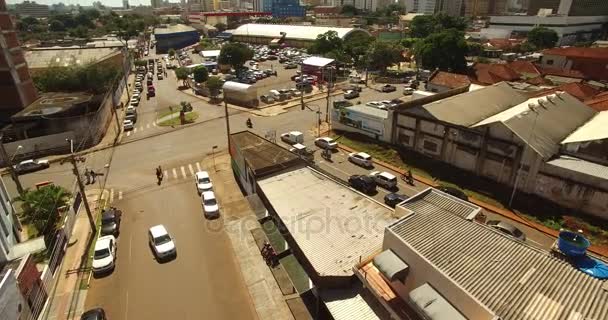 Market of the municipality of the city of Campo Grande — Stock Video
