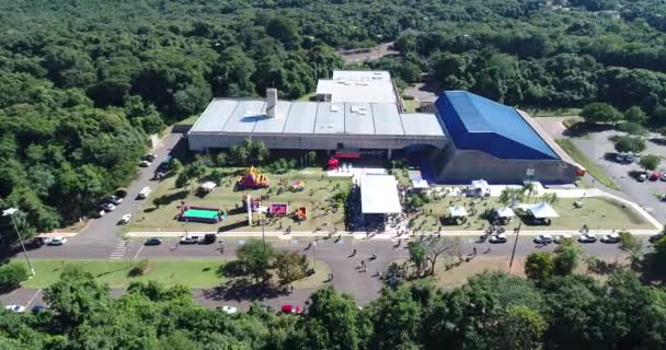 Parc des pouvoirs où se trouve le gouvernement de mato grosso do sul — Video