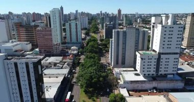 Merkezi olan şehir, campo grande, Avenida Afonso pena