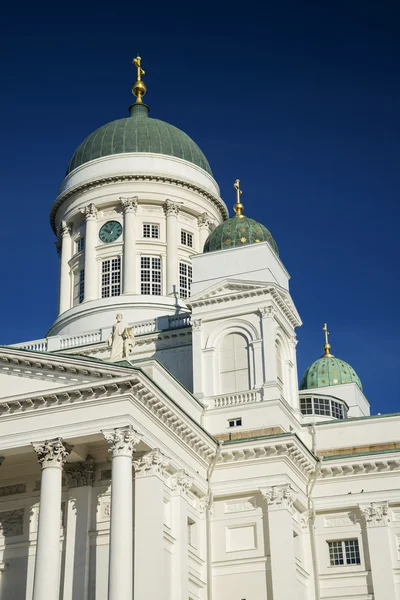 Catedral de Helsinki en la plaza del Senado finland —  Fotos de Stock