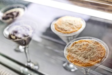 serradura ünlü geleneksel Makao Portekizce puding tatlı Dess'i