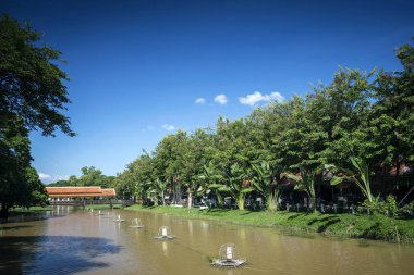 Nehirde Merkezi siem biçmek Kamboçya'da eski şehir bölgesi