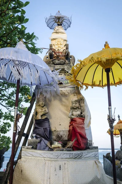 Tradicional santuario hindú herencia balinesa en bali indonesia —  Fotos de Stock