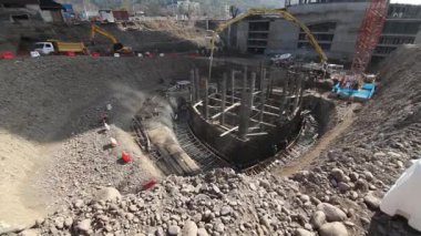 İnşaat site çalışanları