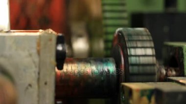 basın tipografi makine çalışma