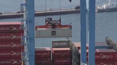 Endüstriyel vinç Konteyner Taşıma