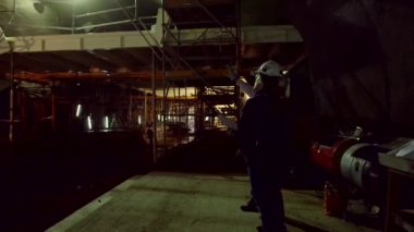 İnşaat site çalışanları