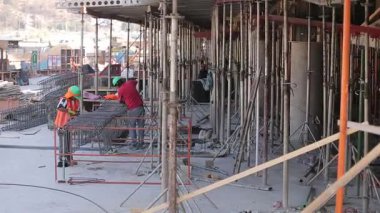 İnşaat site çalışanları
