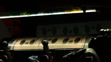 mürekkep baskı makinesinde rulo