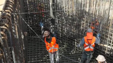 İnşaat site çalışanları