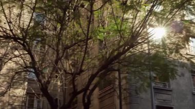Daire pencere güneş yansıması