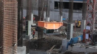 İnşaat site çalışanları