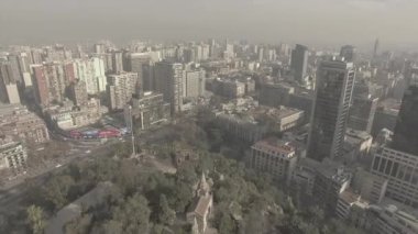 Santiago şehir manzaralı