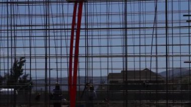 İnşaat site çalışanları