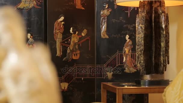 Figurine danseuse Chine — Video