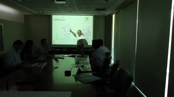 Zobrazení prezentace rozhraní sady Office — Stock video