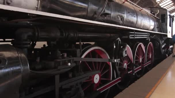 Estación de tren en Santiago — Vídeos de Stock