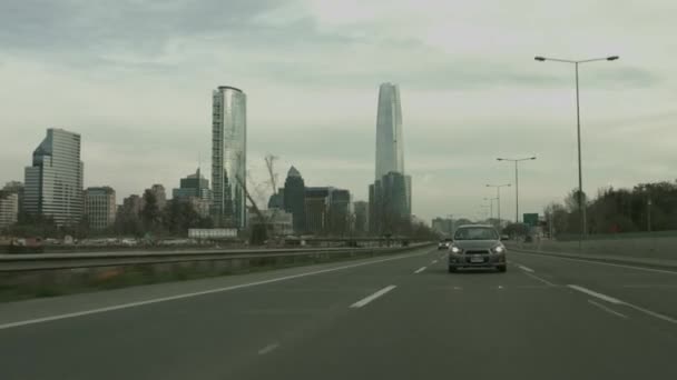 Autostrada della città ad alta velocità — Video Stock
