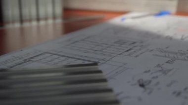 Bina planları bir tablo