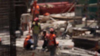 İnşaat site çalışanları