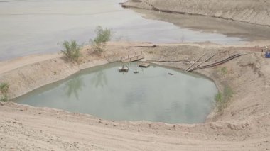 Çöl Göl Manzaralı