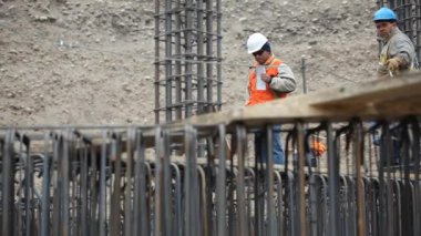 İnşaat site çalışanları