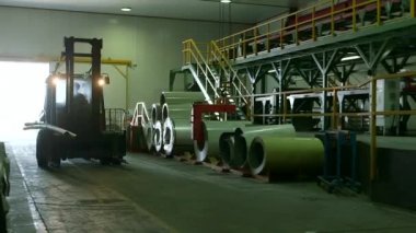 Ambar içinde taşıma forklift