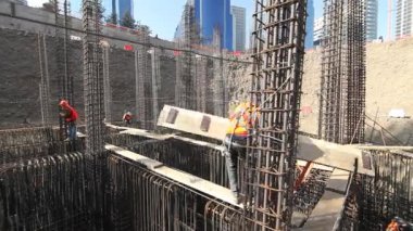 İnşaat site çalışanları