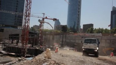 İnşaat site çalışanları