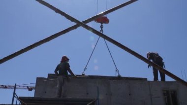 İnşaat site çalışanları