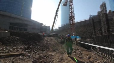 İnşaat site çalışanları