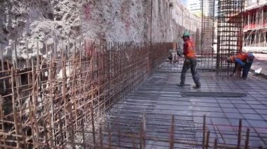 İnşaat site çalışanları