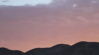 Çöl hareket bulutlar