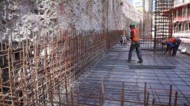 İnşaat site çalışanları