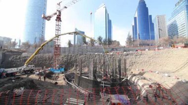 İnşaat site çalışanları