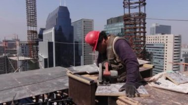 İnşaat site çalışanları