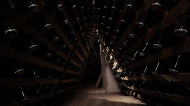 Şişe şarap mahzeni